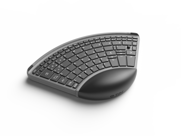 TiPY Black keyboard for efficient computing